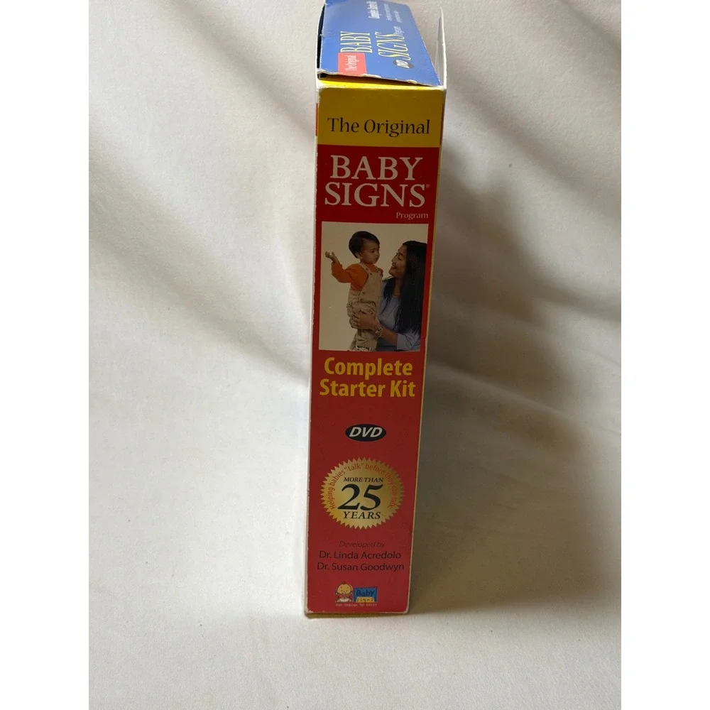 Baby Signs Program Complete Starter Kit DVD Board Books Sign Language for Babies